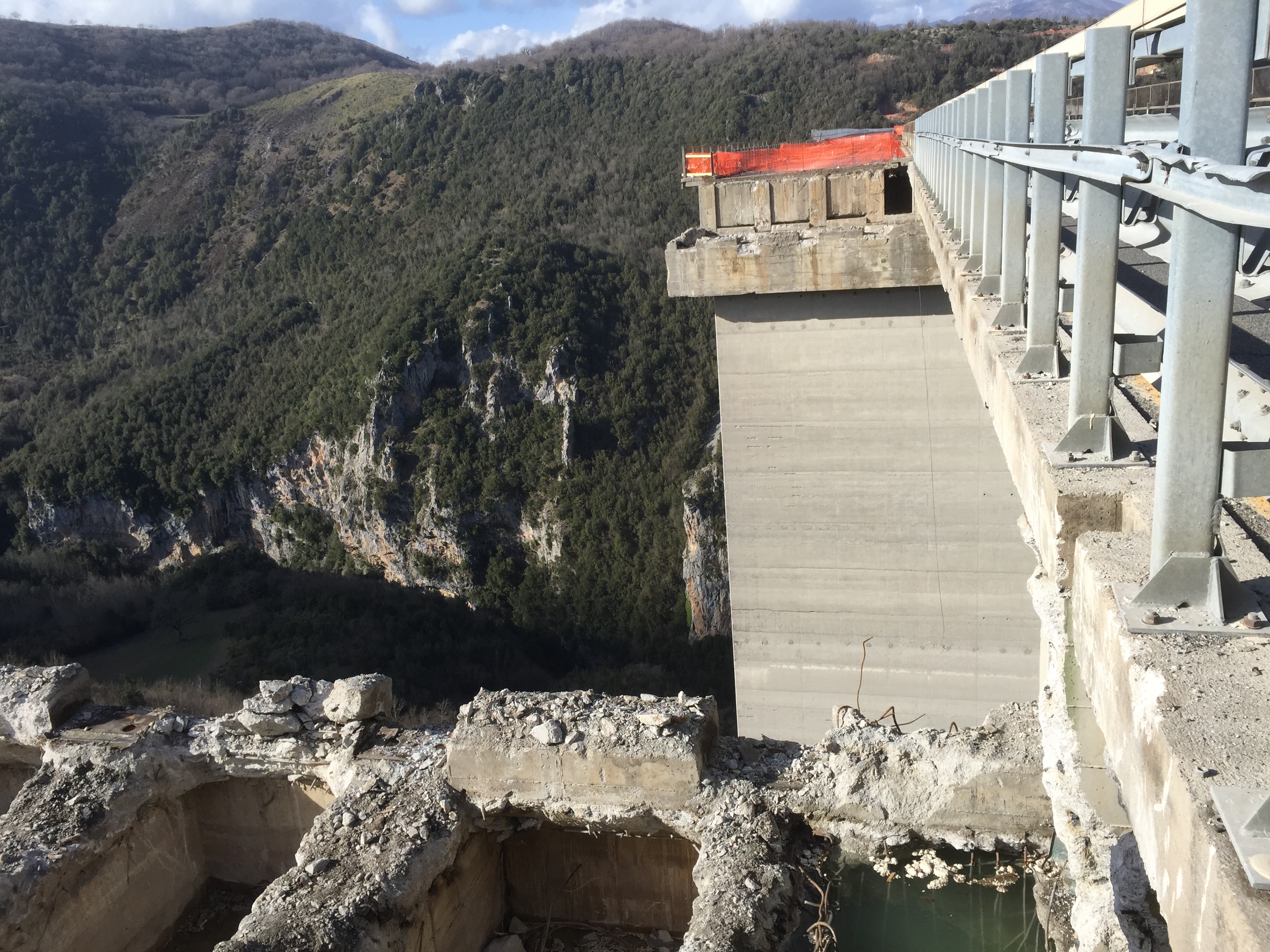Bridge Collapse - Province of Cosenza